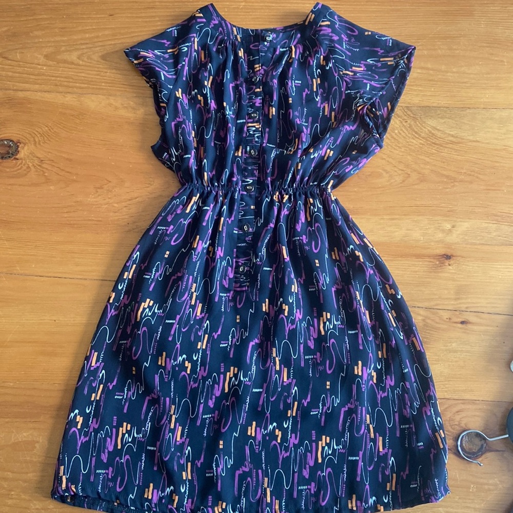Restyled vintage dress super cute!